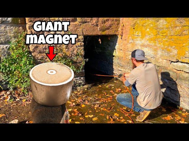 Creepy Tunnel Led Us to an Absolute *HONEY HOLE*!!! (Magnet Fishing)