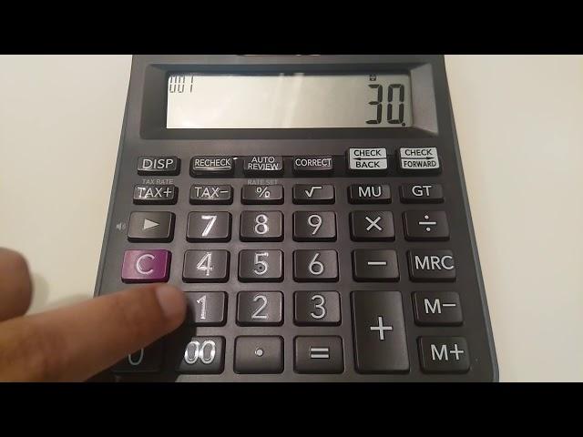 How to calculate gross profit margin on calculator