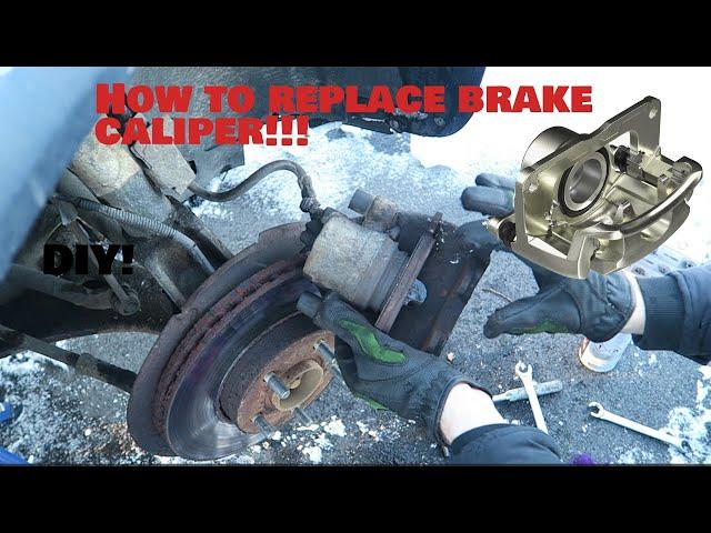 How to Replace a Brake Caliper !