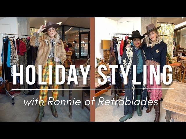 HOW TO STYLE HOLIDAY OUTFITS WITH RONNIE FROM RETROBLADES