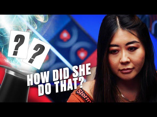 Maria Ho shows off her Magic | S1 E4 | Mystery Cash Challenge | PokerStars