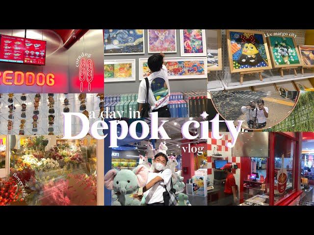 depok vlog: kkv margo city, reddog, acne facial wash review