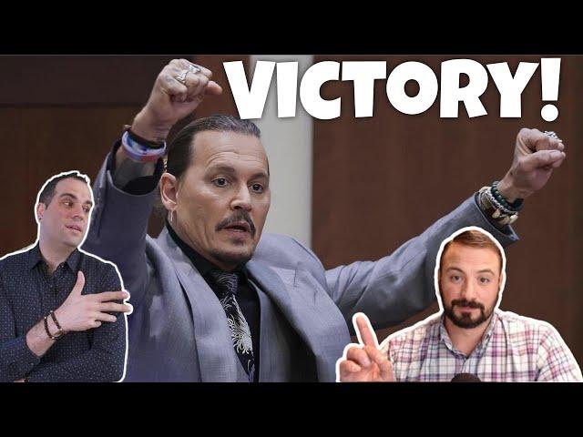 Victory for Johnny Depp! Body Language and Jury Reactions w/ Behavioral Arts and Law & Lumber