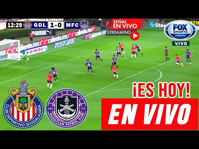 Chivas vs. Mazatlán en vivo, Donde Ver Partido Guadalajara vs. Mazatlán Jornada 4 Liga MX 2024 hoy