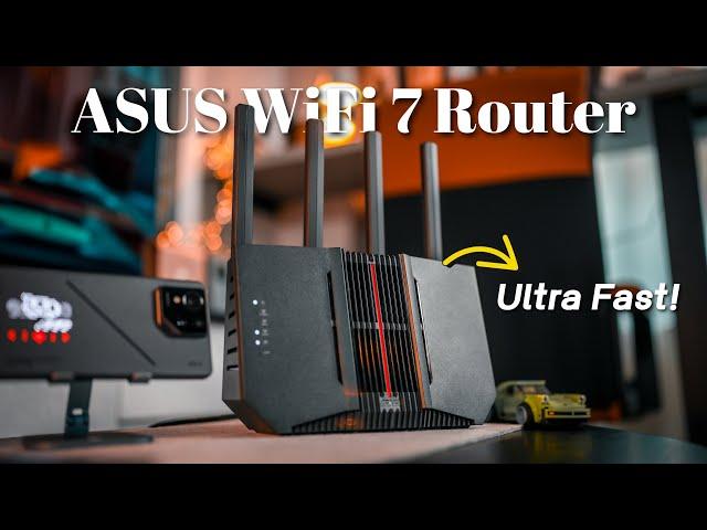 ASUS's Ultra-Fast WiFi 7 Router: Even Faster, Lower Latency, Smarter Features! | RT-BE92U