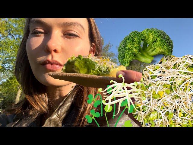 I ate broccoli sprouts for 7 days.