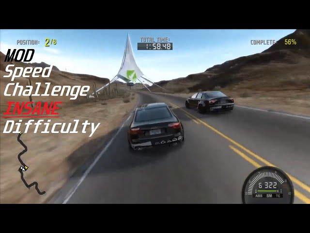 NFS Pro Street Speed Challenge | INSANE Difficulty Mod