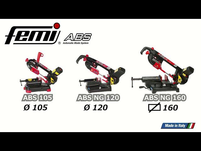 [밴드쏘추천] FEMI Bandsaws ABS Automatic Blade System / 자동 블레이드 시스템: 시스템 혁명! 능률 향상 및 작업시간을 단축해 주는 휴대용 밴드쏘