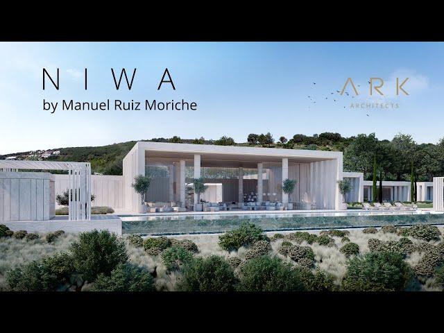 Villa NIWA by Manuel Ruiz Moriche.  Most private area of the Costa del Sol - The SEVEN- ARK