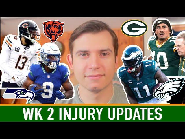 Week 2 Injury Updates & Final Rankings | 2024 Fantasy Football