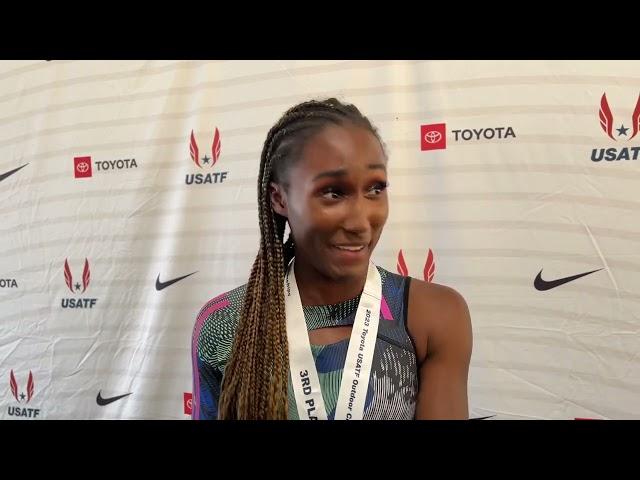 Talitha Diggs Turns Pro, Qualifies For Second World Championships 400m Team At 20 Years Old