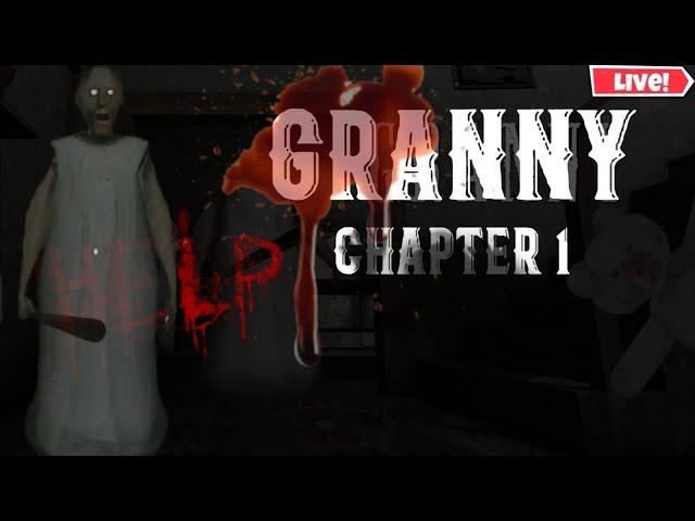 GW DEEPAK YT is live! Granny Chapter 1 live stream. Try to Escape.