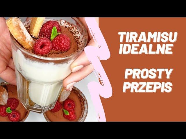  Idealne Fit Tiramisu - prosty przepis jak zrobić fit deser | Przepis Deserowa ⬅