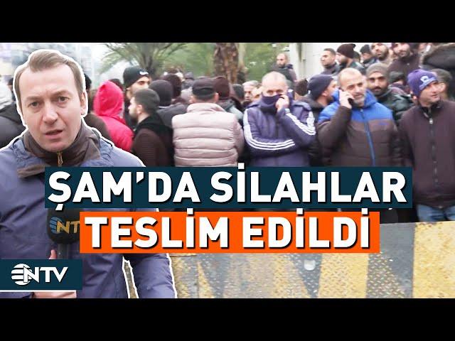 Suriye'de Esad'ın Askerleri Silahlarını İade Ediyor! | NTV