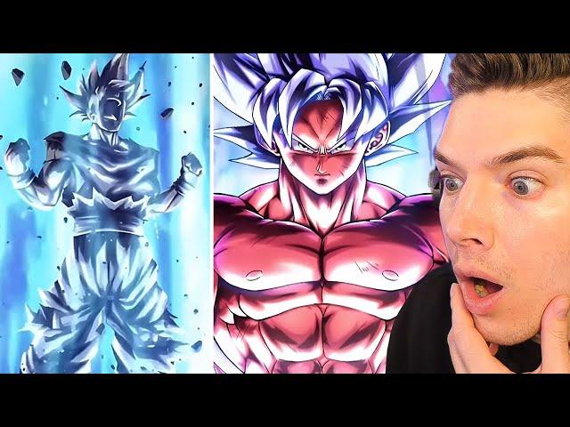 Reacting to ULTRA Mastered UI Goku & More Custom Animations on Dragon Ball Legends!