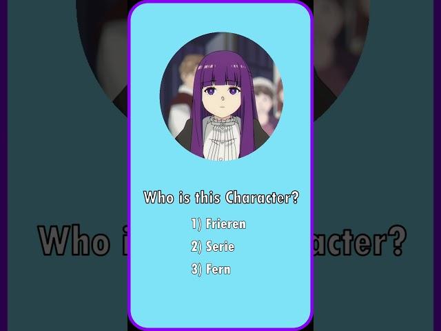 Who is this Character??? | Anime Character Quiz