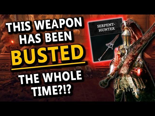 This Weapon Has Been Busted The Whole Time?!? Gelmir Knight Build Elden Ring Secret Starting Class