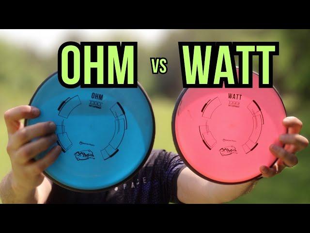 OHM vs WATT (by MVP Disc Sports) DISC REVIEW