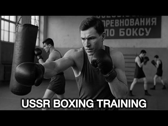 Boxing Circuit Training in the Former Soviet Union #oldschoolboxing #sovietboxing #boxingtraining