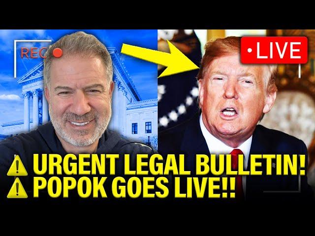 LIVE: Popok Gives URGENT LEGAL UPDATE