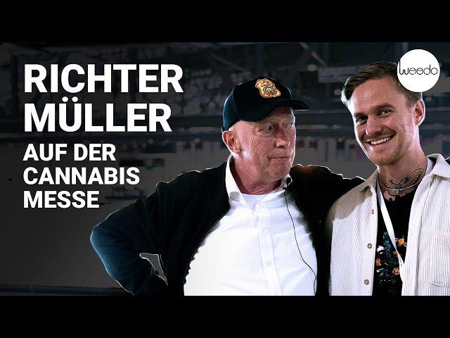 Richter Müller auf der Mary Jane 2021 in Berlin I Weedo TV on Tour