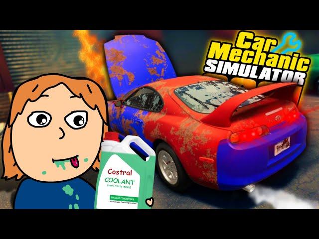 Being an IRRESPONSIBLE Mechanic in Car Mechanic Simulator