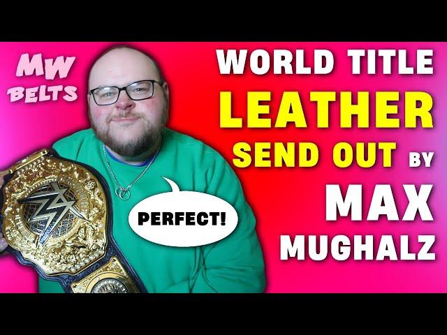 MW BELTS Leather REVIEW for WWE World Title