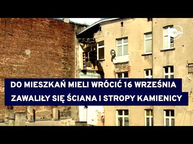 Podczas drążenia "łódzkiego metra" zawaliły się ściana i stropy kamienicy @TVN24