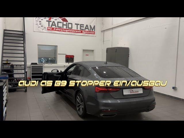 Audi A5 B9 Tachostopper Ein/Ausbau Tutorial