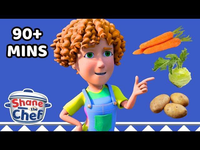 Maggie’s Marvellous Vegetable Garden  Shane the Chef | Preschool Food Education