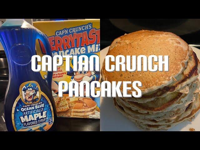 Captain Crunch Pancakes | Cook Breakfast with Me | Vlogmas Day 16