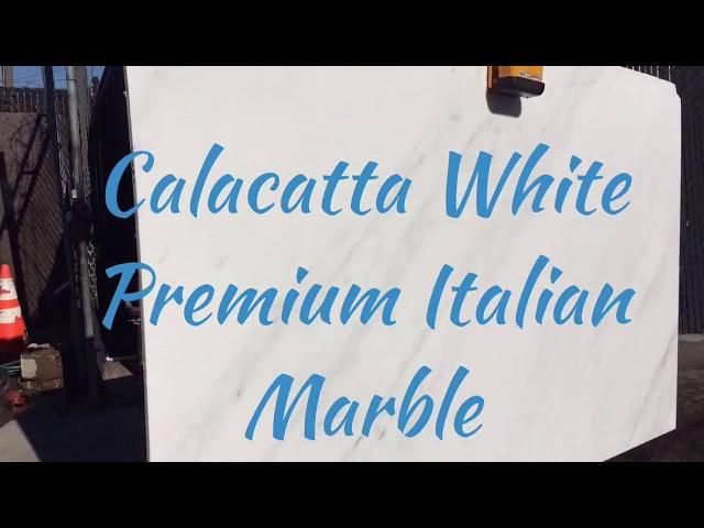 Calacatta White Marble Video - CSMG