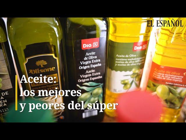 Aceite, los mejores y peores del súper