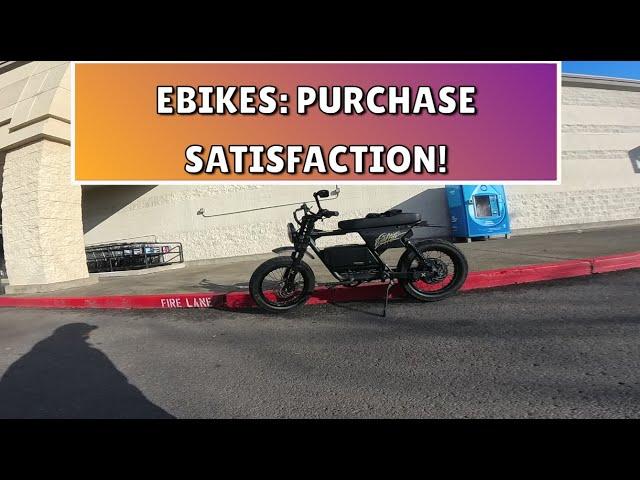 EBIKES: Purchase Satisfaction! #ebike #lyriccycles #graffitix #electricbike