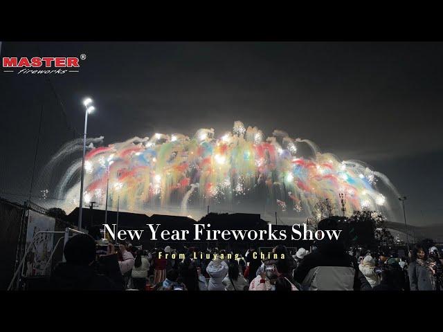 Liuyang New Year fireworks #Fireworks #Pyro#uav