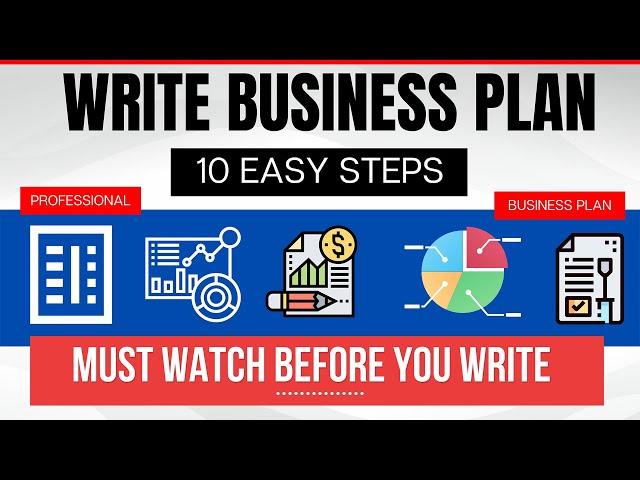 How to Write a Business Plan Step by Step in 2024