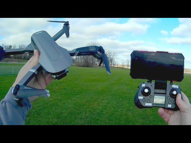 4DRC 4D F4 Low Cost Two Axis Gimbal Brushless GPS Drone Flight Test Review