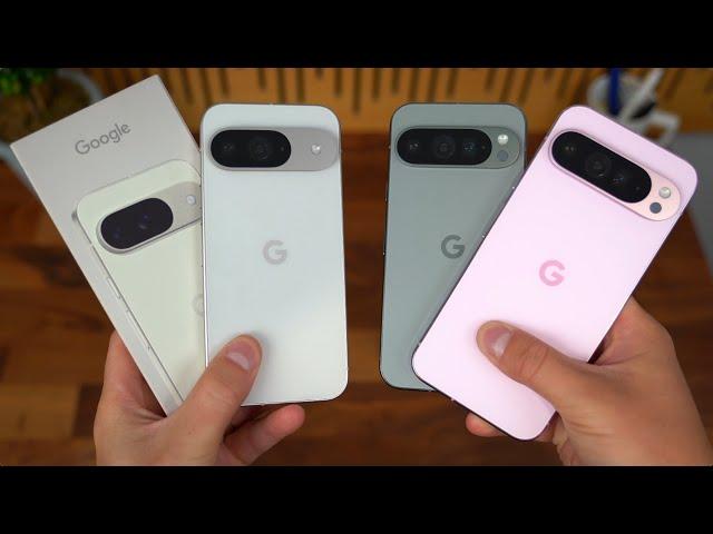 Google Pixel 9 Unboxing: Pixel 9 vs 9 Pro Camera Comparison!