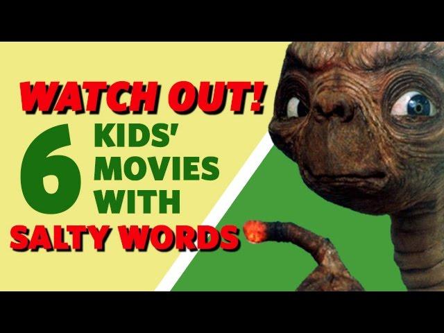 Watch Out! 6 Popular Kids' Movies with Salty Language