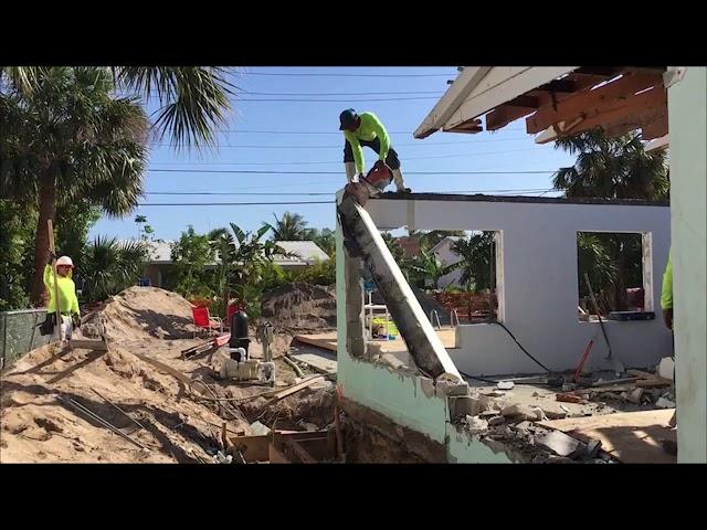 Knockdown and Rebuild our Beach House - Demolishing