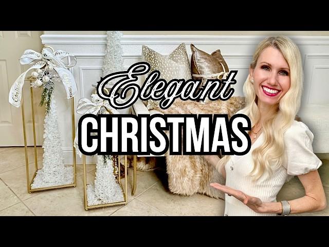 *ELEGANT CHRISTMAS DECOR* HUGE DIY ORNAMENTS That'll IMPRESS!