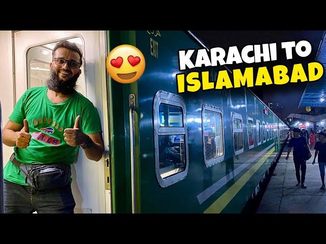 Karachi se Islamabad tak ka safar  Pakistan Travel Vlog (Fahad Bhai Official)