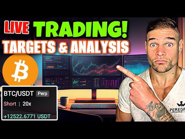 LIVE CRYPTO TRADING - INSANE VOLATILITY (NEXT MOVE STARTS NOW!!)