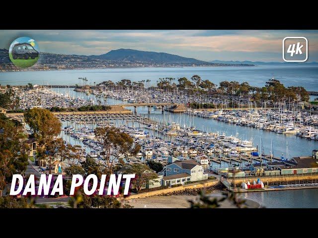 DANA POINT, California - 4K DRIVING TOUR - with Captions