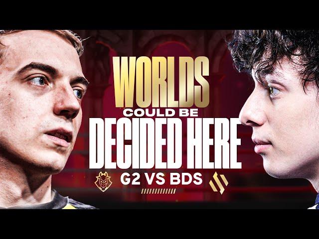 WORLDS DECIDING BEST OF 5 - G2 VS BDS - LEC SEASON FINALS 2024 - CAEDREL