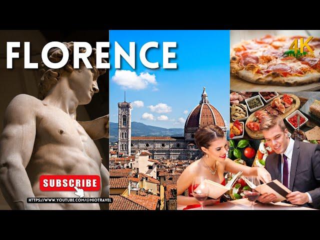 A 4k SPECTACULAR VIRTUAL TOUR OF TOP 10 TOURIST ATTRACTIONS OF FLORENCE   + 7 BONUS EXPERT TIPS!