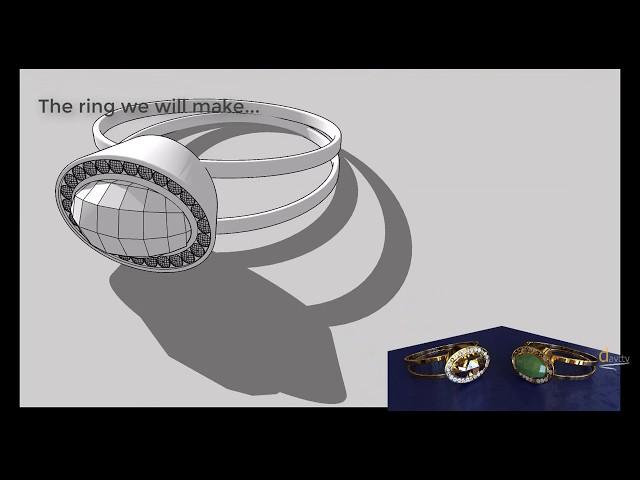 SketchUp Jewelry design: An Easy Ring Tutorial