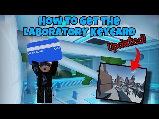 How to get the LABORATORY KEYCARD( Updated!) in Oaklands🪪(V.1.71.0)