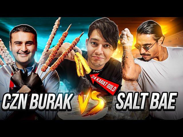 CZN Burak vs Salt Bae | Whose food is better