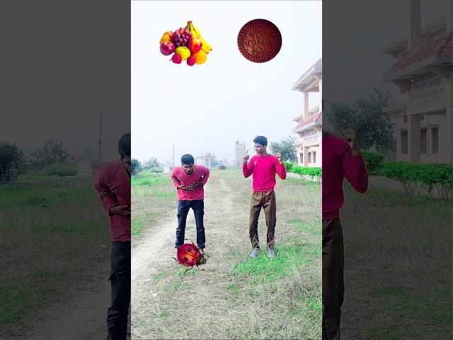 biscuits fruits vs insect eating game for two brothers vfx funny